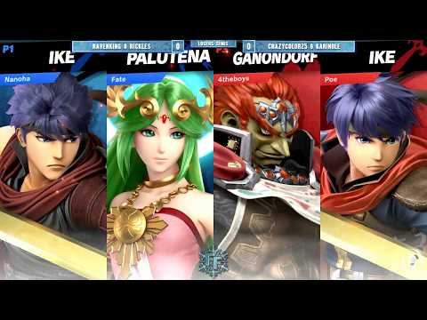 FFXI - Smash Ultimate Doubles LOSERS SEMIS -  CrazyColorz + Karinole vs RavenKing + Rickles