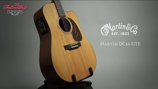 Video thumbnail for TFOA review -  Martin DC16 GTE by The Fellowship of Acoustics