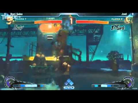 EVO2012 day1 スパ4AE Ver.2012予選 sako vs Joel
