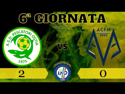 Promozione | 6a Giornata | Pescatori Ostia-Fonte Meravigliosa 2-0