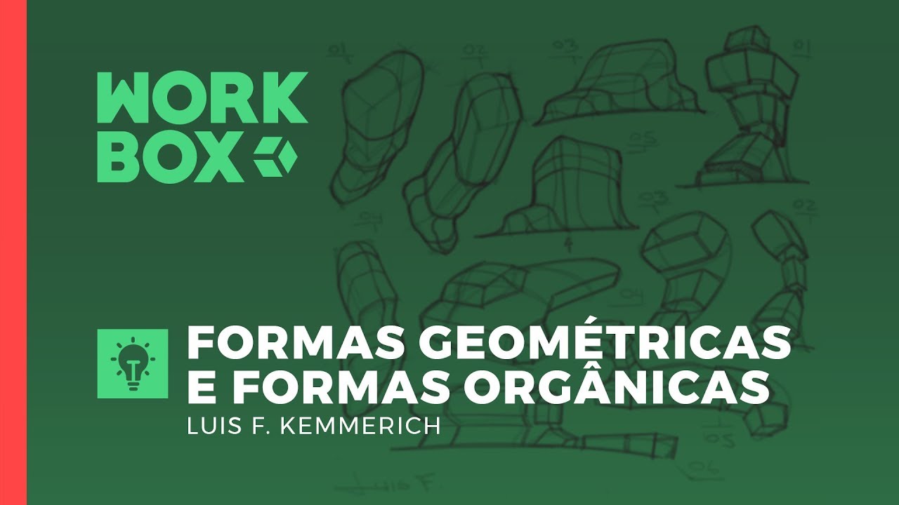 DESENHANDO COM FORMAS GEOMÉTRICAS E ORGÂNICAS, com Luis Kemmerich | WorkBox