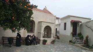 preview picture of video 'Crete Κρήτη Ρογδιά - Μονή Σαββαθιανών -  Φόδελε'