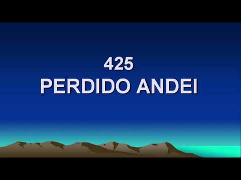 Harpa Cristã 425 - Perdido Andei