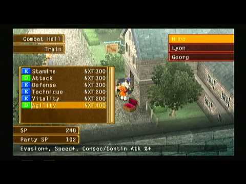 Let's Play Suikoden V #14 Combat Training plans & voices