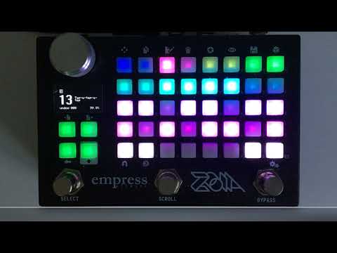 Empress ZOIA patch walk-through:  "Tap-a-tap-a-tap -- a multi-tap (kind weird) spreadable delay"