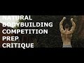 Natural Bodybuilding Competition Prep Critique ...