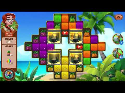 Lost Island Blast Adventure Level 2388 NO BOOSTERS - A S GAMING ✔️