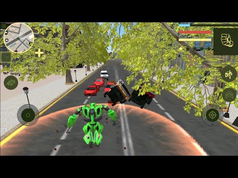 Robot Car Super Transforme Futuristic Super Car  Android Gameplay
