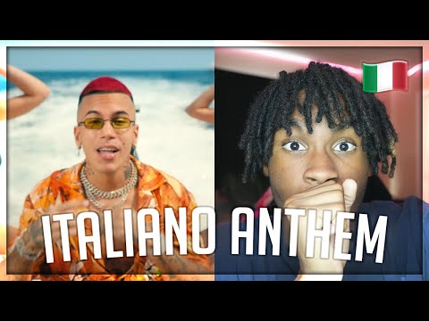Sfera Ebbasta, Rvssian - Italiano Anthem REACTION !!! 🇮🇹