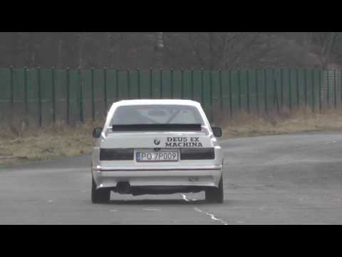 Adrian Fudała, BMW E30 318is - onboard+, próba nr 4 - II Power Stage Bednary - 11.03.2017