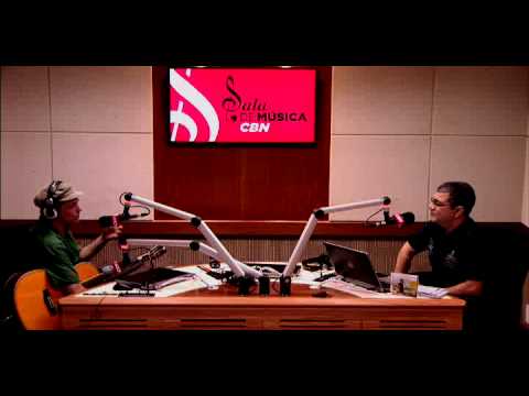Rodrigo Santos no Sala de Música, da Rádio CBN