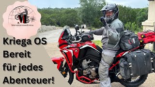 Kriega OS nach 140.000 km - Mein Motorrad Gepäcksystem