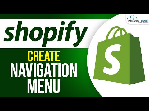 Creating Navigation Menu in Shopify Explained | Shopify Tutorial