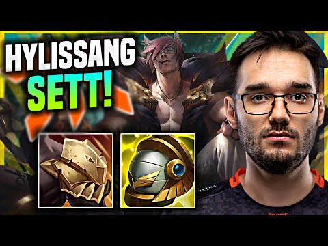 HYLISSANG TRIES SOME SETT! - FNC Hylissang Plays Sett SUPPORT vs Nami! | Challenger TV