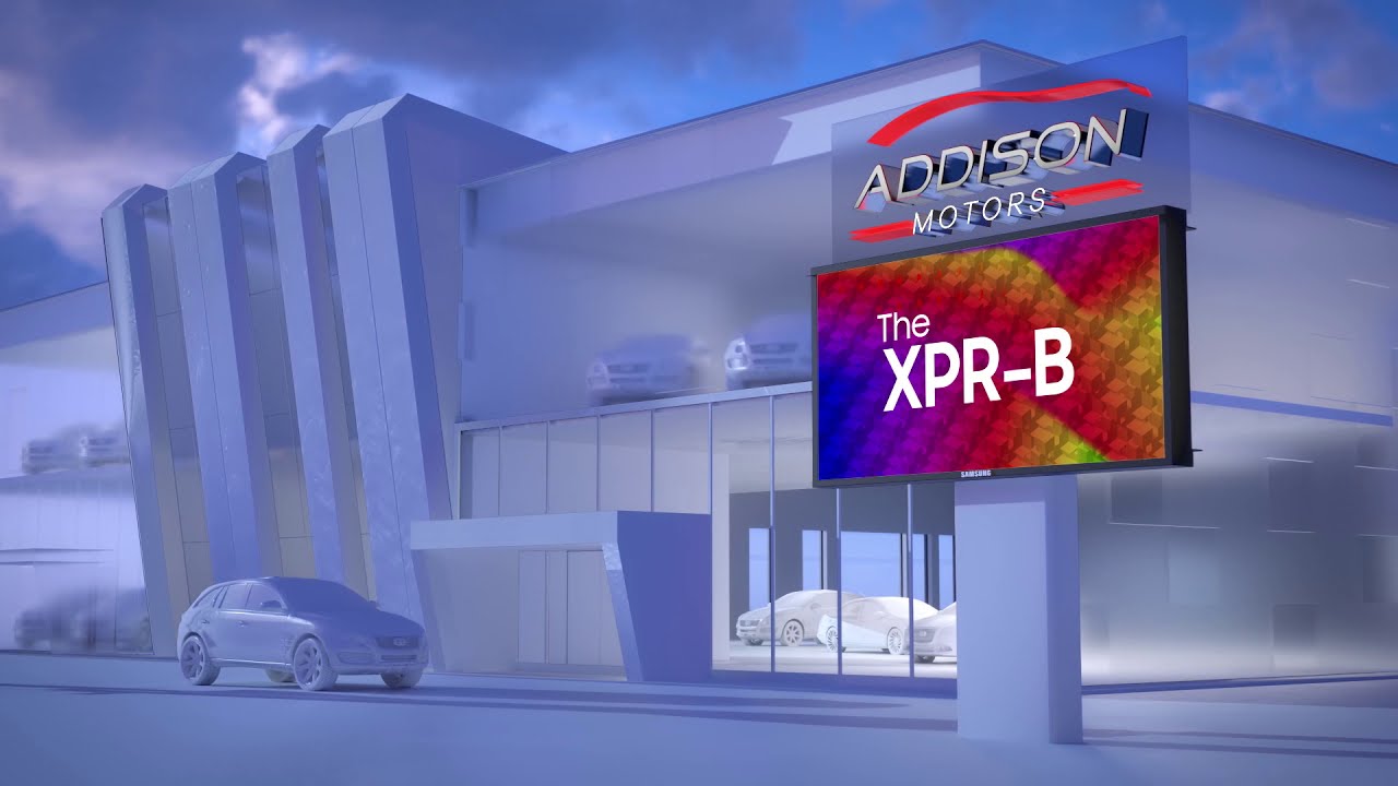 Introducing Samsung's Outdoor LED, the XPR-B
