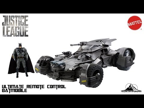 Optibotimus Reviews: Mattel Justice League ULTIMATE Justice League Remote Control BATMOBILE