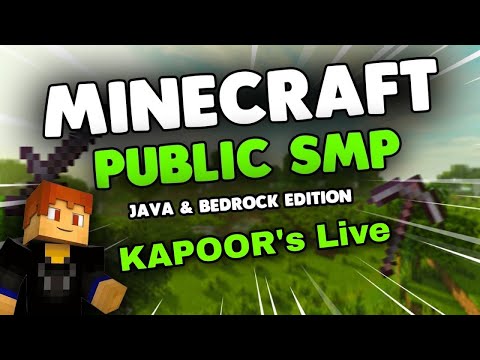 Join KAPOOR's 24/7 Minecraft SMP LIVE - Free to Join Now!