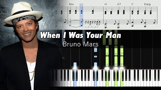Download lagu Bruno Mars - When I Was Your Man - ACCURATE Piano Tutorial SHEETS mp3 Download lagu Bruno Mars - When I Was Your Man - ACCURATE Piano Tutorial SHEETS mp3