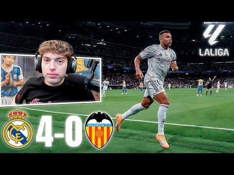 DAVOO XENEIZE REACCIONA REAL MADRID 4 - 0 VALENCIA | LALIGA 2025/2026