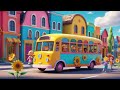 Wheels On The Bus Go Zoom Zoom Energetic Toddler Song Fun Transportation Nursery Rhyme