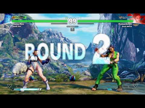 SFV~ Cammy (GamerBee) vs. Laura (Humanbomb) HD