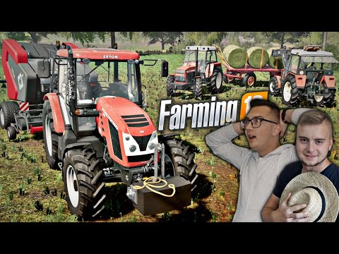 "From Poor Man to Cossack" #64 ✔ Harvesting Lucerne [Throwing the Bales into the Barn] - FS19 MP