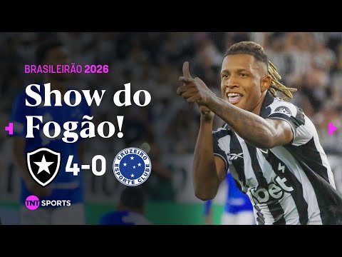DANILO JOGA DEMAIS E FOGÃO ATROPELA COM GOLAÇOS! BOTAFOGO 4X0 CRUZEIRO
