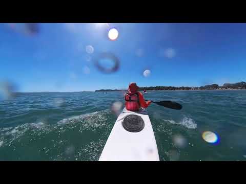 Summer paddle - NK Breeze & Fenn BlueFin S surfskis