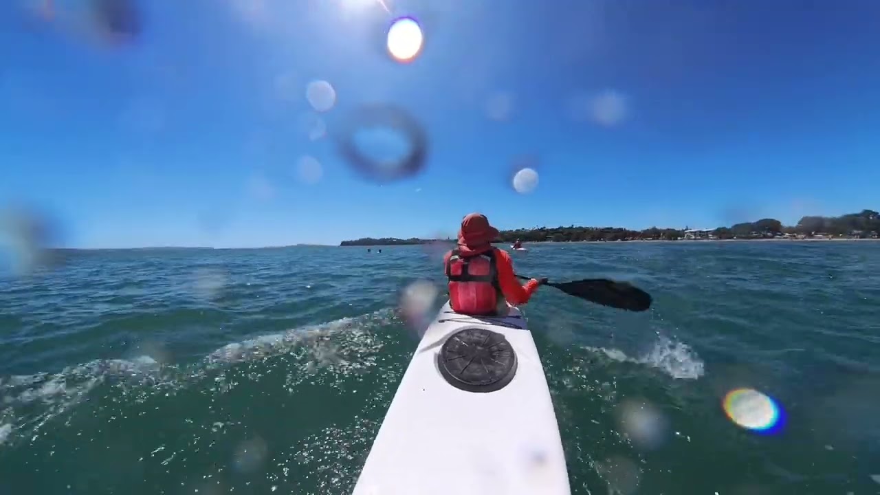 Summer paddle - NK Breeze & Fenn BlueFin S surfskis