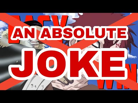 DEMOLISHING @Jojo_IdeaShock's video: Gaara ( Naruto ) beats Crocodile ( One Piece ). Here's why.