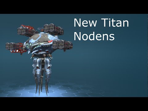 New TItan Nodens. War Robots Test Server.