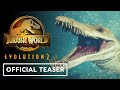 Jurassic World Evolution 2 - Official Kronosaurus Teaser Trailer (Early Cretaceous Pack)