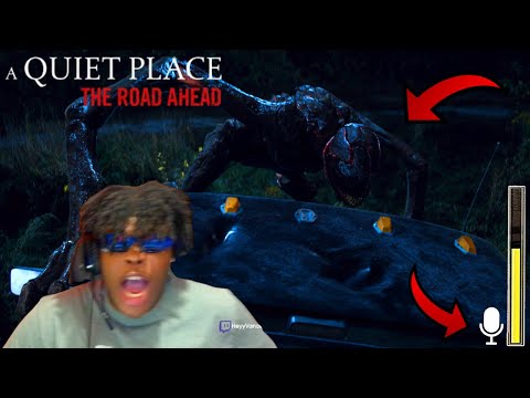 THIS MONSTER MIGHT BE THE SCARIEST THING I HAVE EVER SEEN AND IT CAN HEAR MY MIC.. [A QUIET PLACE]