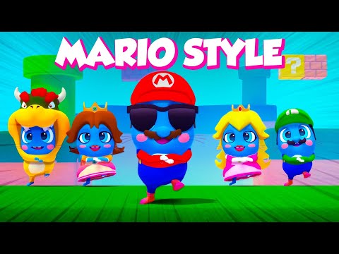 Super Mario Bros song - GANGNAM STYLE  (강남스타일) PSY parody by The Moonies | Funniest video ever!