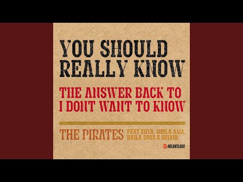 You Should Really Know