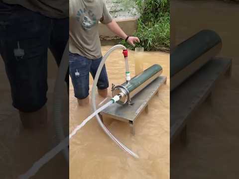 This DIY Water Filter SAVES Village From Contaminated Water! 🤩