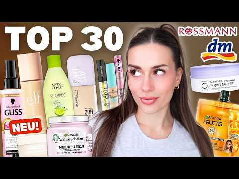 NEU 😍 Die 30 BESTEN Produkte aus der Drogerie (Makeup, Skincare & Haare)