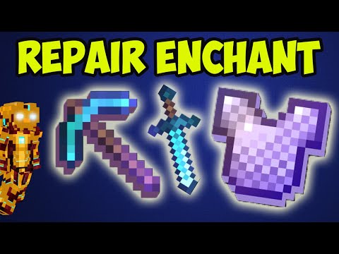 Udisen - Minecraft 1.20.1 How to REPAIR enchanted Armor and Tools (2023)
