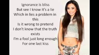 Jessica Sanchez  Plastic Roses Lyrics