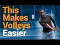Tennis Volley lesson: Create Power and Control With your body...(Drills included)