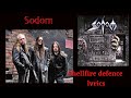 Sodom : Shellfire Defence lyrics