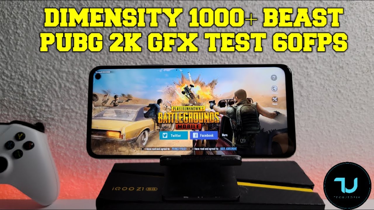 Vivo IQOO Z1 PUBG Gameplay/GFX Tool 60FPS HDR 2K resolution/Call of Duty Mobile Dimensity 1000+