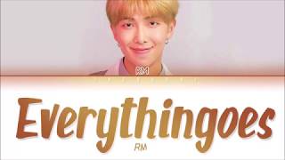 RM (BTS) &#39;everythingoes (지나가) (with NELL)&#39; Lyrics