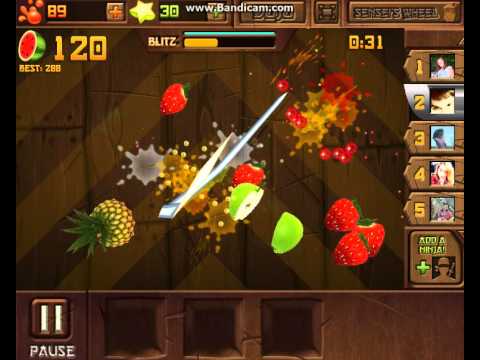 Fruit Ninja Frenzy jeu