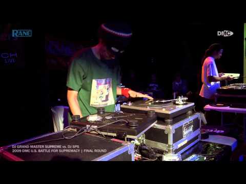 DJ Supreme Vs DJ SPS || 2009 DMC U.S. Battle For Supremacy || Final Round