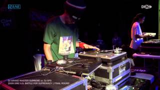 DJ Supreme Vs DJ SPS || 2009 DMC U.S. Battle For Supremacy || Final Round