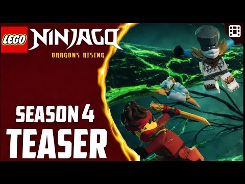 New Lego Ninjago Dragons Rising Season 4 teaser
