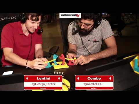 Warehouse War 4 - Mini Rock 'Em Sock 'Em Grand Finals - Lentini vs. Combo
