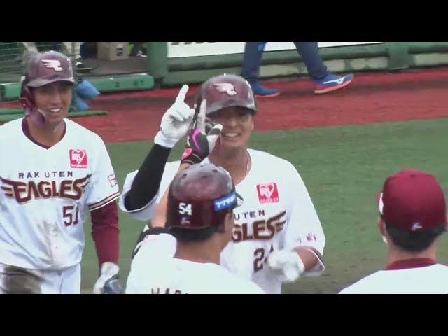 【ファーム】試合を決める一振り!! イーグルス・黒川史陽の2ランホームランでサヨナラ勝利!! 2022年8月16日  東北楽天ゴールデンイーグルス 対 埼玉西武ライオンズ