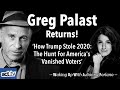 Greg Palast Returns: 'How Trump Stole 2020: The Hunt For America's Vanished Voters', His New Book